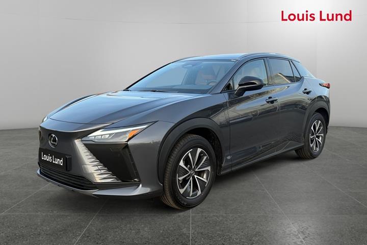 Grå Lexus RZ fra 2025 set udefra