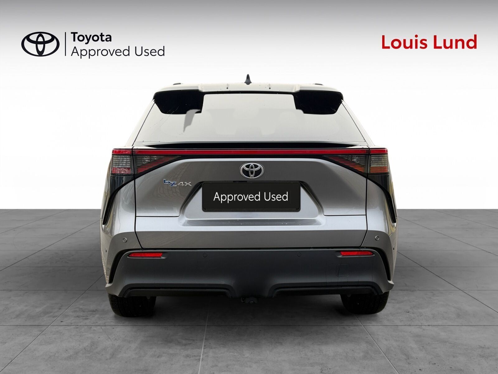 Grå Toyota BZ4X fra 2025