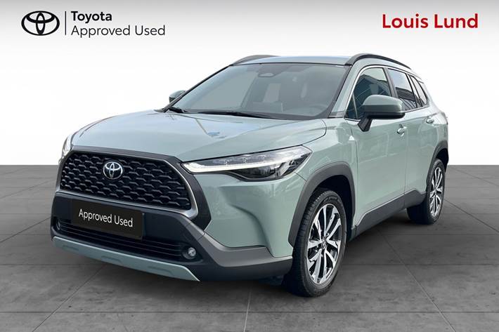 undefined Toyota Corolla Cross fra 2025 set udefra