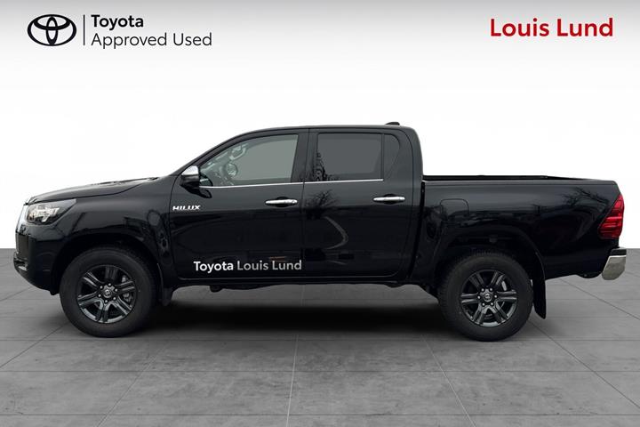 Sort Toyota HiLux fra 2025