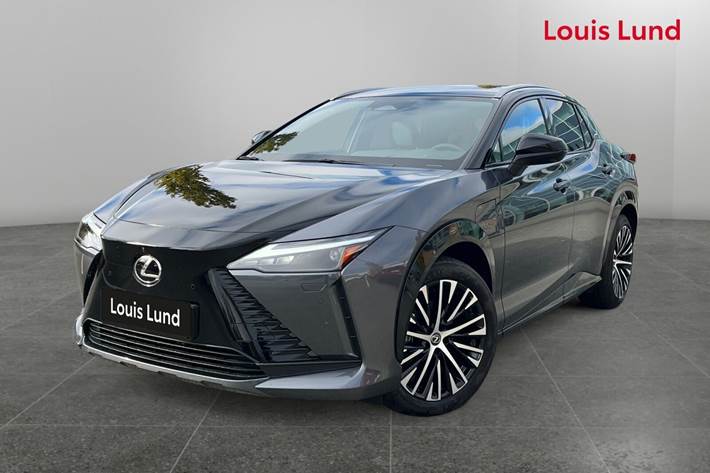 Grå Lexus RZ fra 2023 set udefra