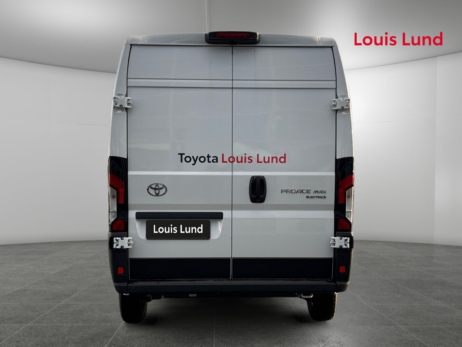 Hvid Toyota Proace Max Electric fra 2025