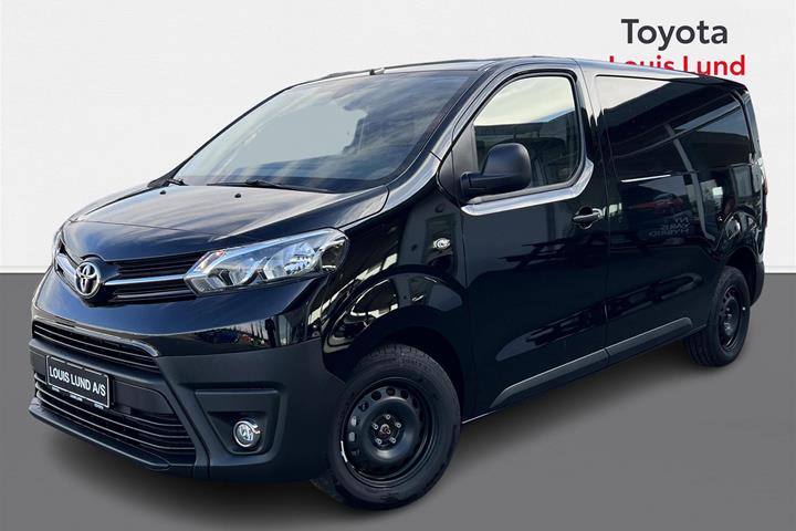 Sort Toyota ProAce fra 2024 set udefra
