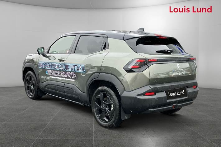 Grøn Suzuki eVitara fra 2025