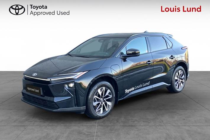 Sort Toyota BZ4X fra 2025