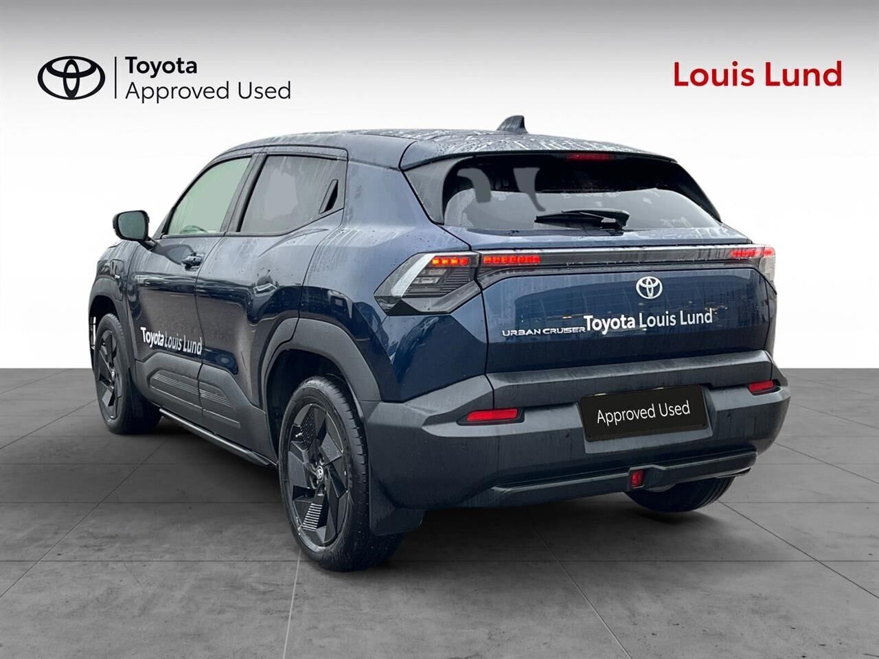 Blå Toyota Urban Cruiser fra 2026