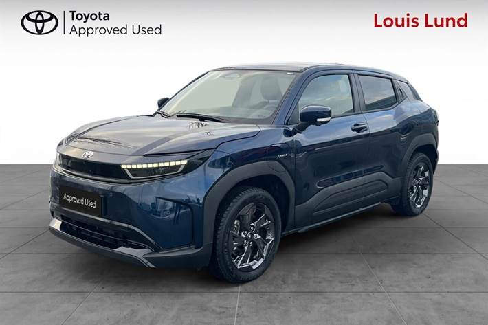 Blå Toyota Urban Cruiser fra 2026