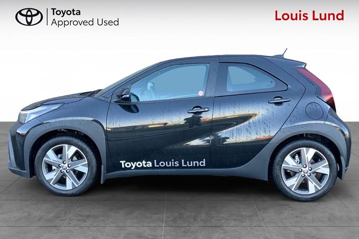 Sort Toyota Aygo X fra 2026