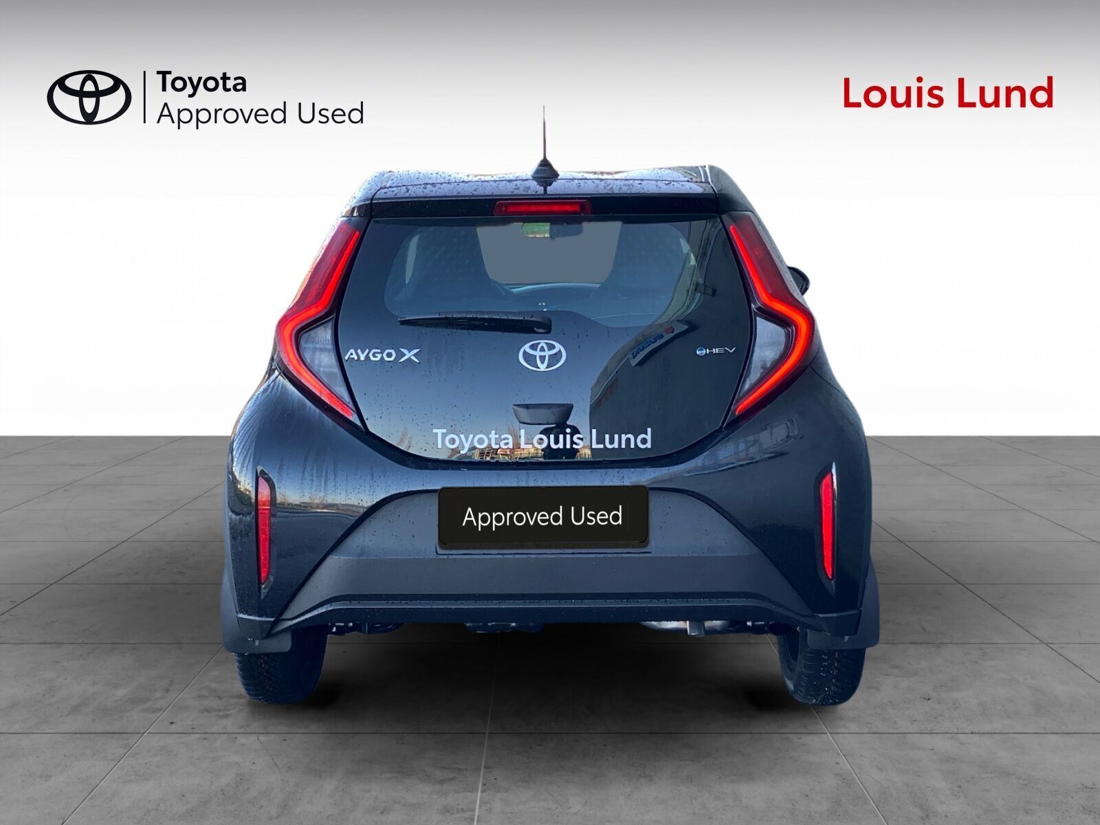 Sort Toyota Aygo X fra 2026