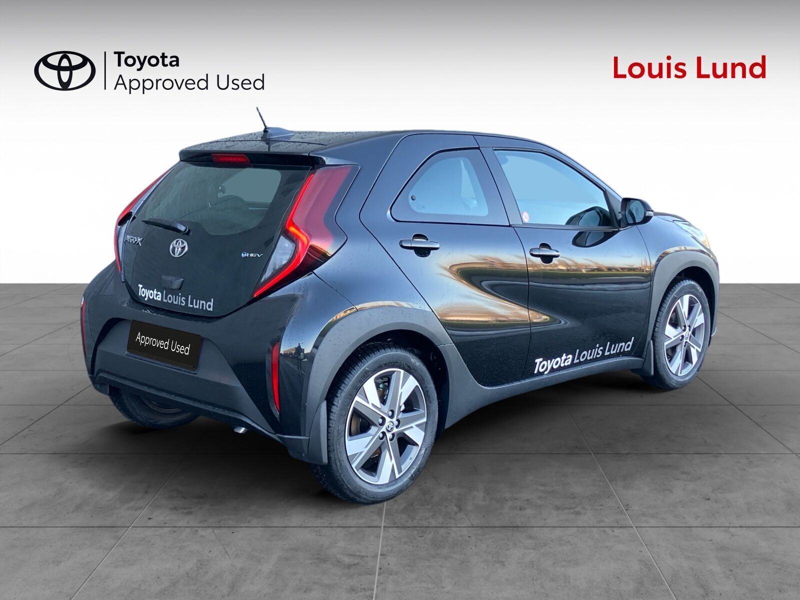 Sort Toyota Aygo X fra 2026