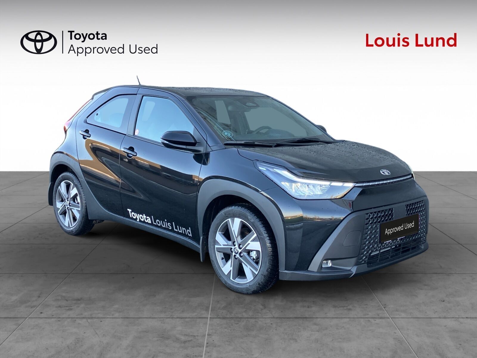 Sort Toyota Aygo X fra 2026