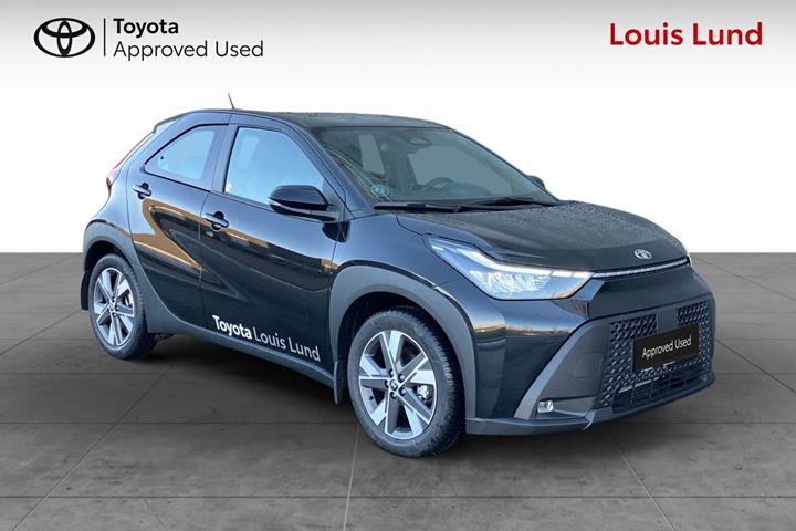 Sort Toyota Aygo X fra 2026