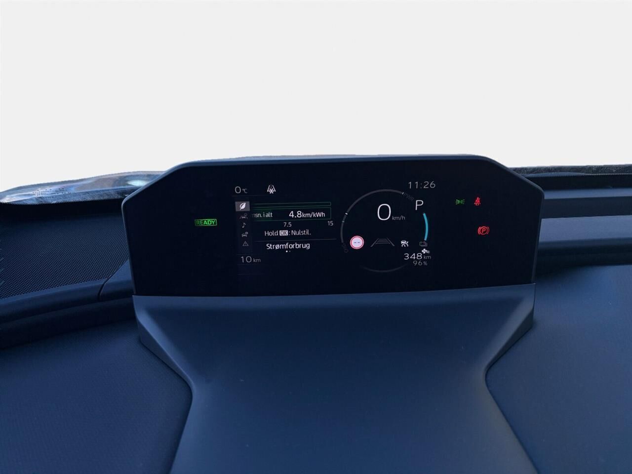 Sort Toyota BZ4X fra 2025