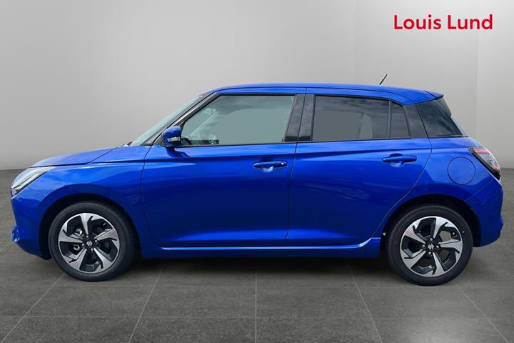 Blå Suzuki Swift fra 2026