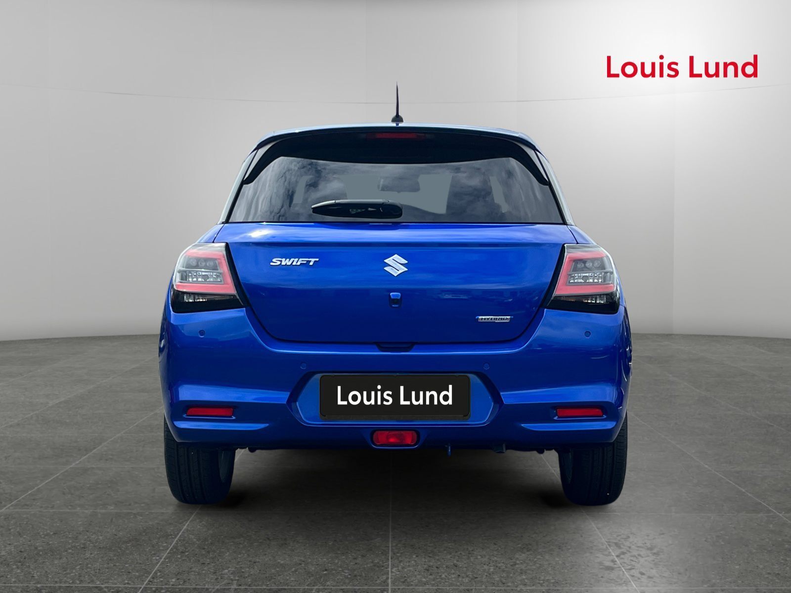 Blå Suzuki Swift fra 2026