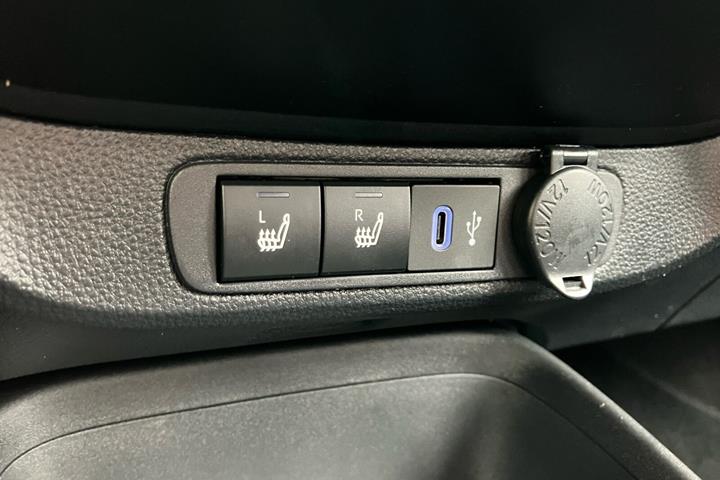 Hvid Toyota Aygo X fra 2025