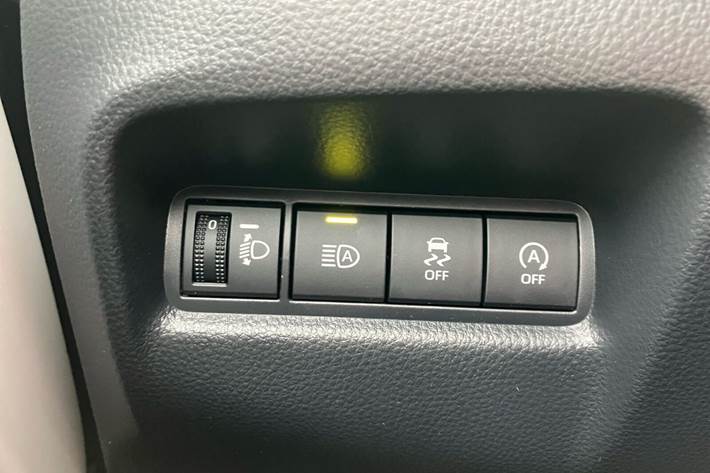 Hvid Toyota Aygo X fra 2025