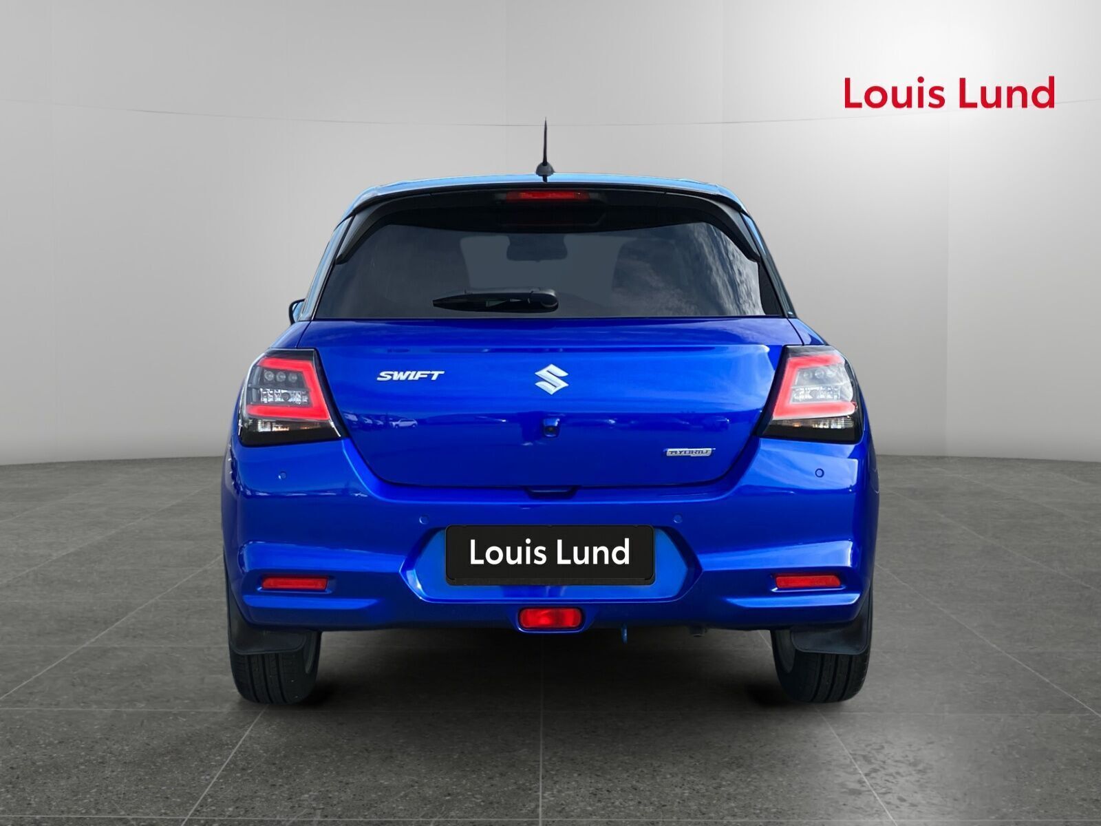 Blå Suzuki Swift fra 2024