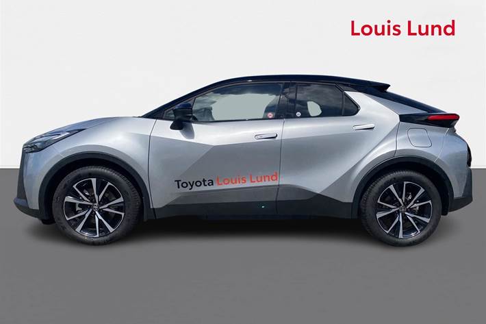 Grå Toyota C-HR fra 2024