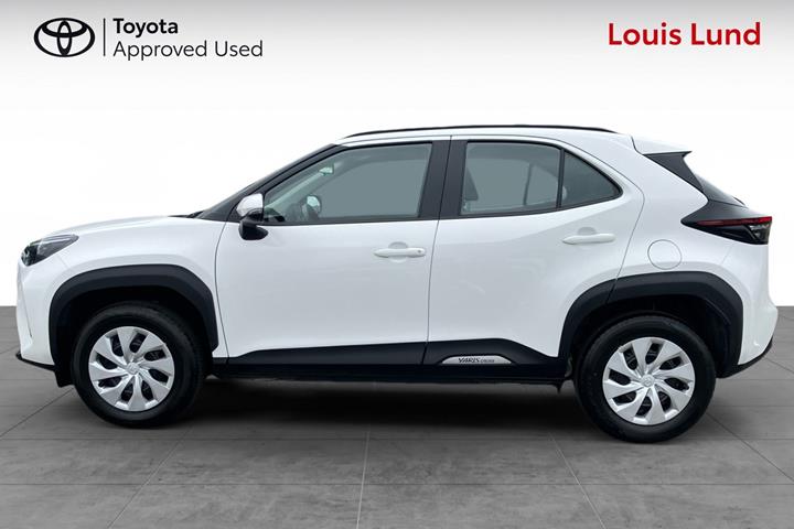 Hvid Toyota Yaris Cross fra 2024