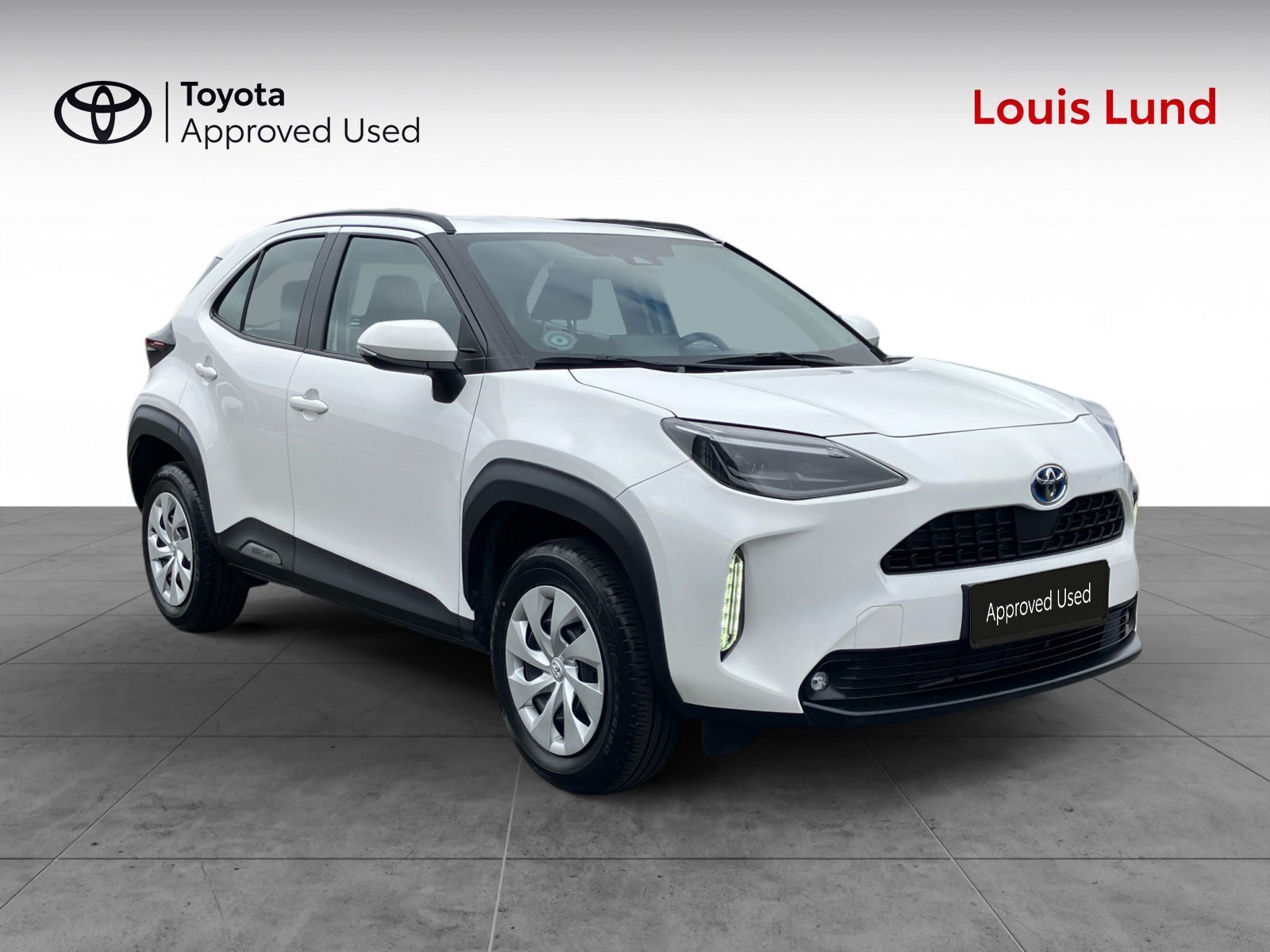 Hvid Toyota Yaris Cross fra 2024