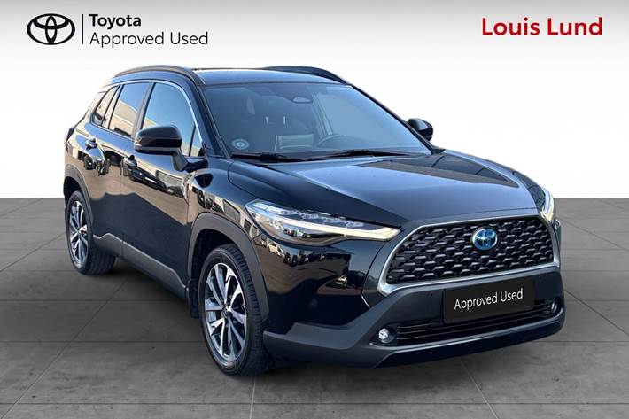 Sort Toyota Corolla Cross fra 2023