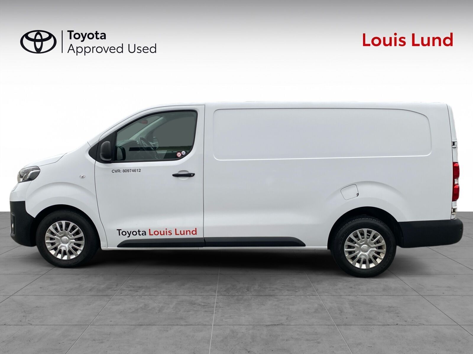 Hvid Toyota ProAce fra 2022