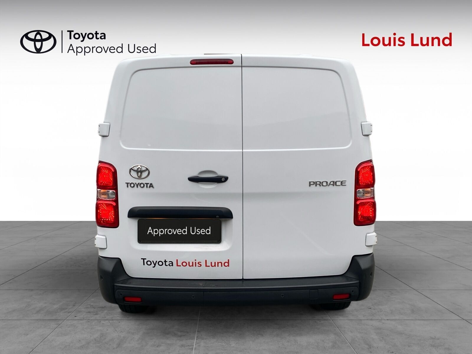 Hvid Toyota ProAce fra 2022