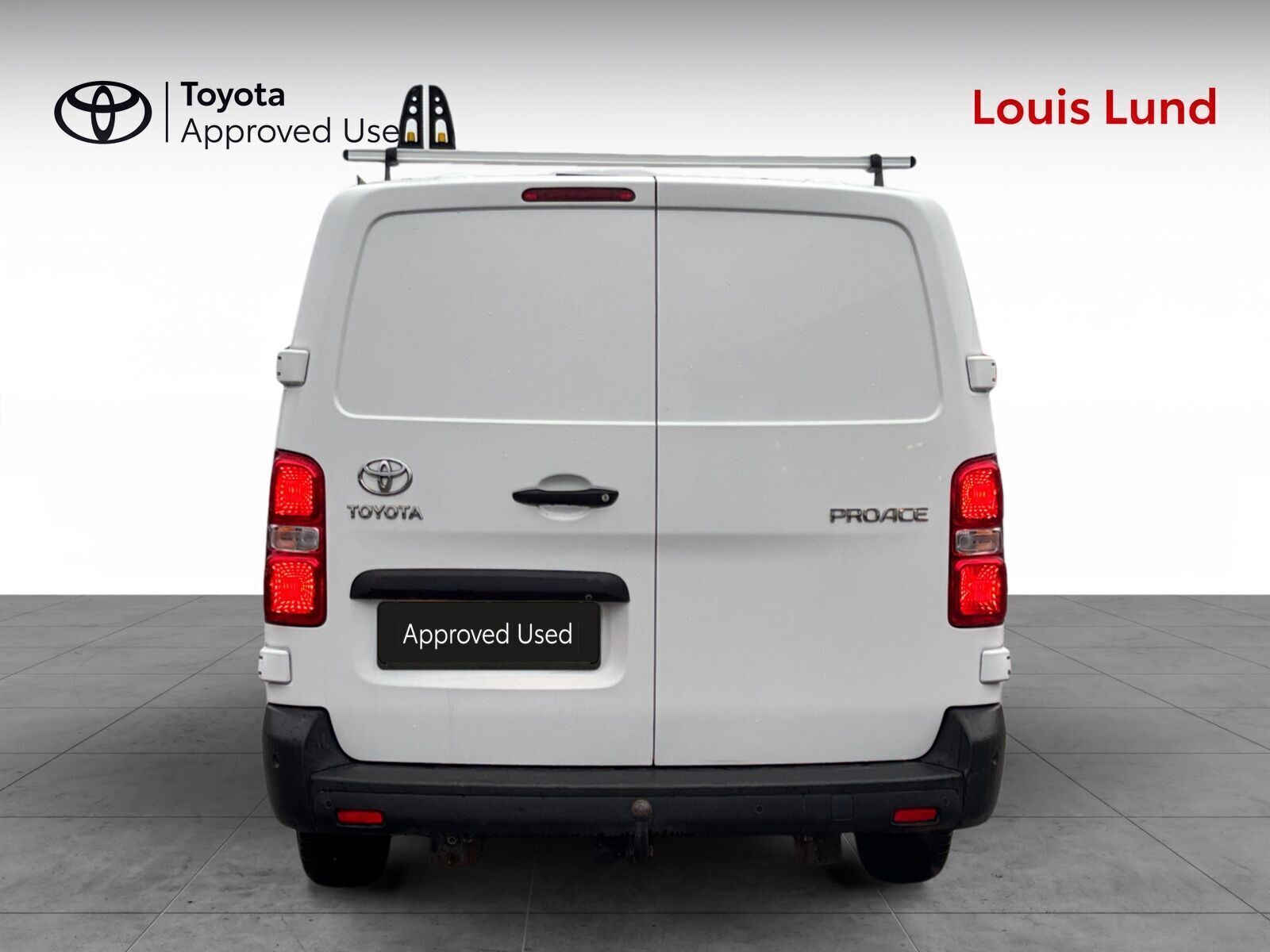 Hvid Toyota ProAce fra 2021