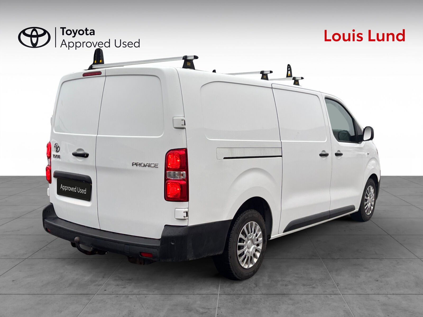 Hvid Toyota ProAce fra 2021
