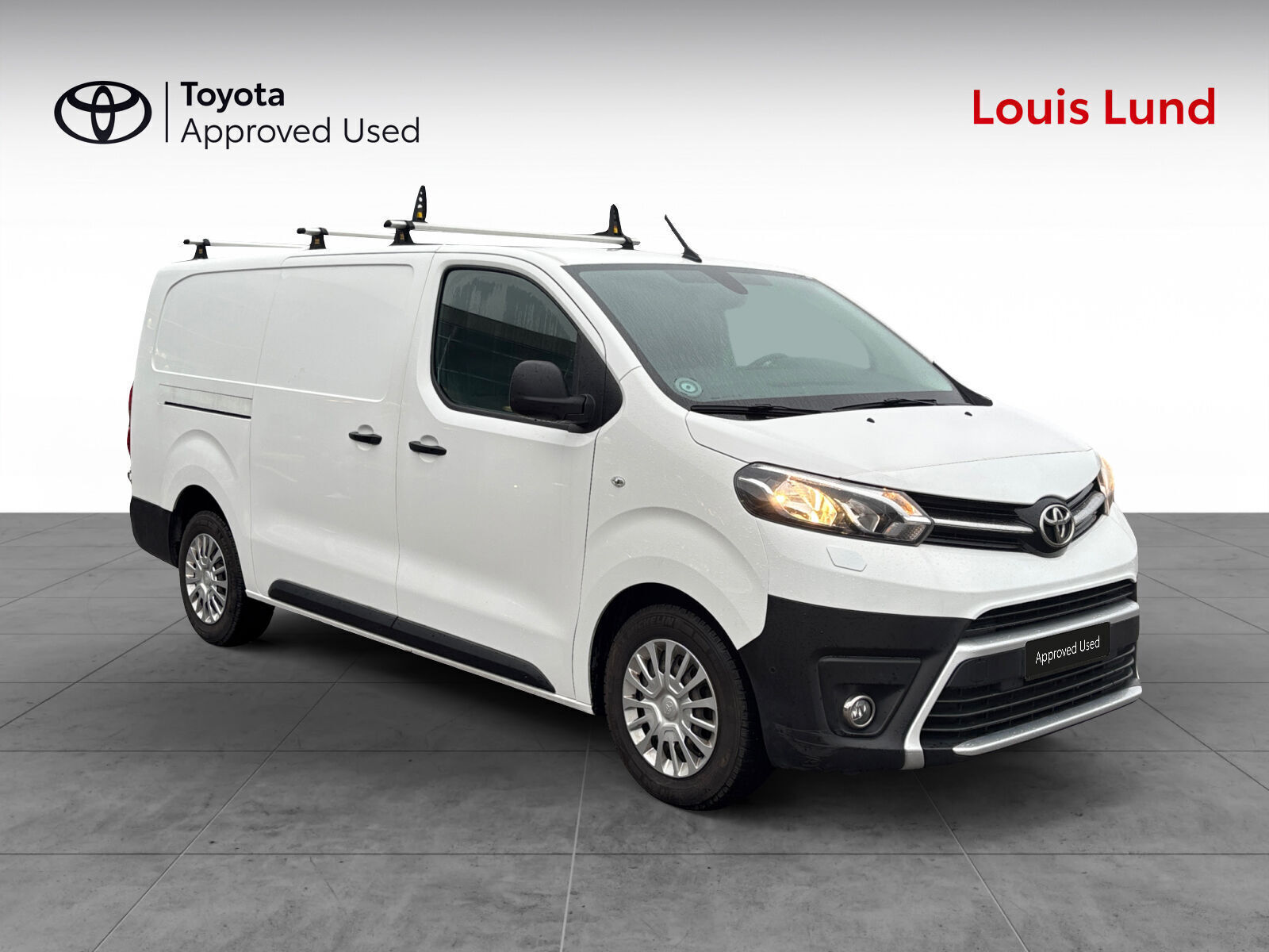 Hvid Toyota ProAce fra 2021