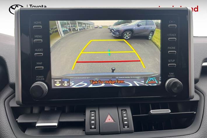 Blå Toyota RAV4 Plug-in fra 2021