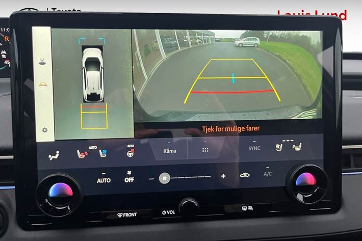 Sort Toyota BZ4X fra 2025