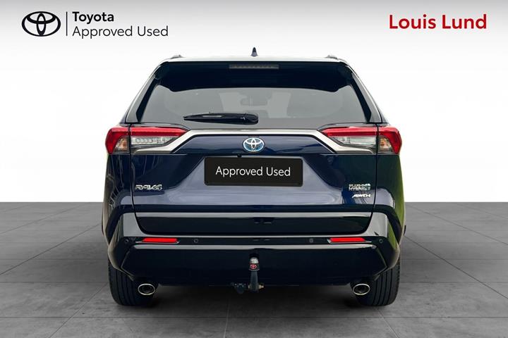 Blå Toyota RAV4 Plug-in fra 2021