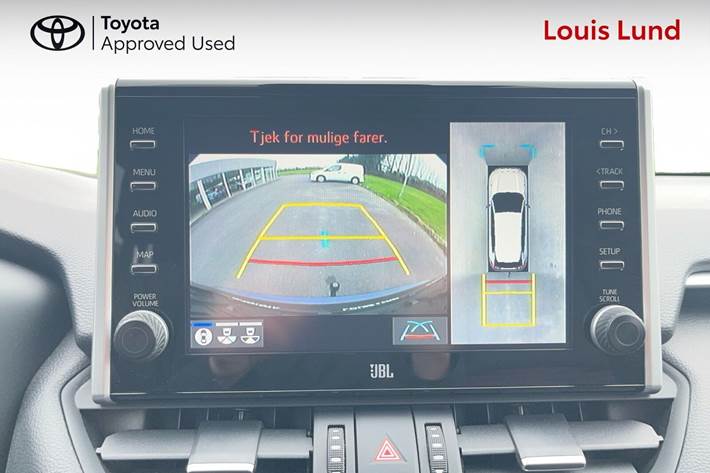 Blå Toyota RAV4 Plug-in fra 2021