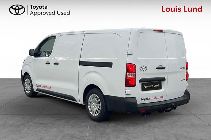 Hvid Toyota Proace Electric fra 2025