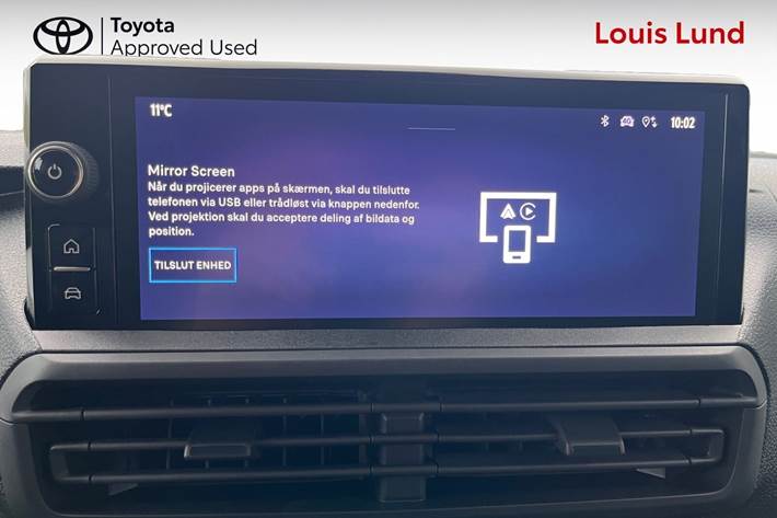 Hvid Toyota Proace Electric fra 2025