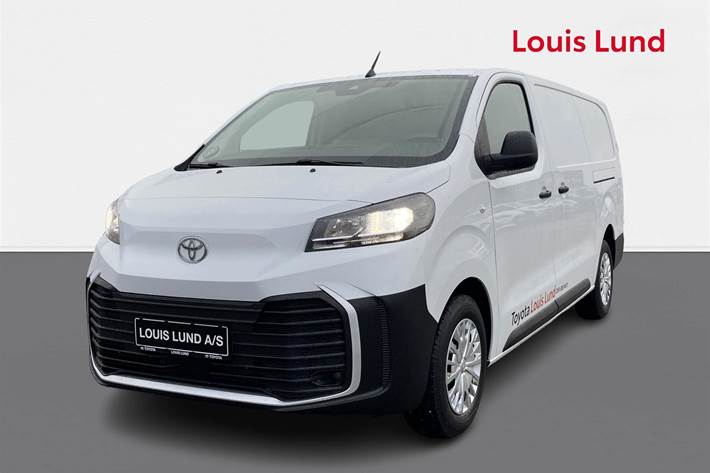 Hvid Toyota ProAce fra 2025