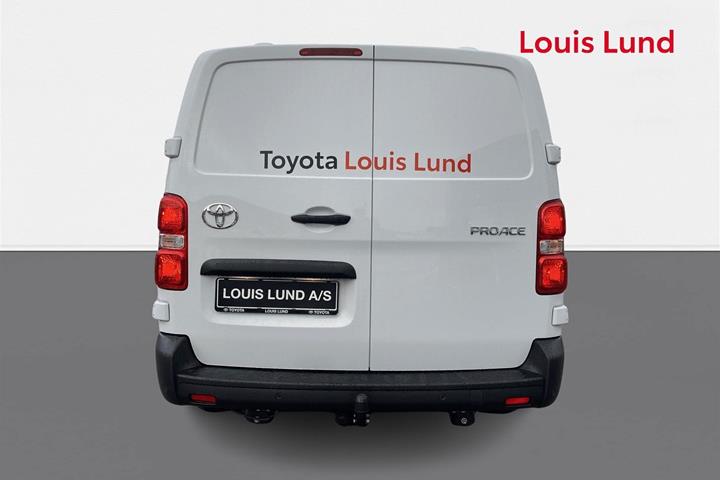Hvid Toyota ProAce fra 2025