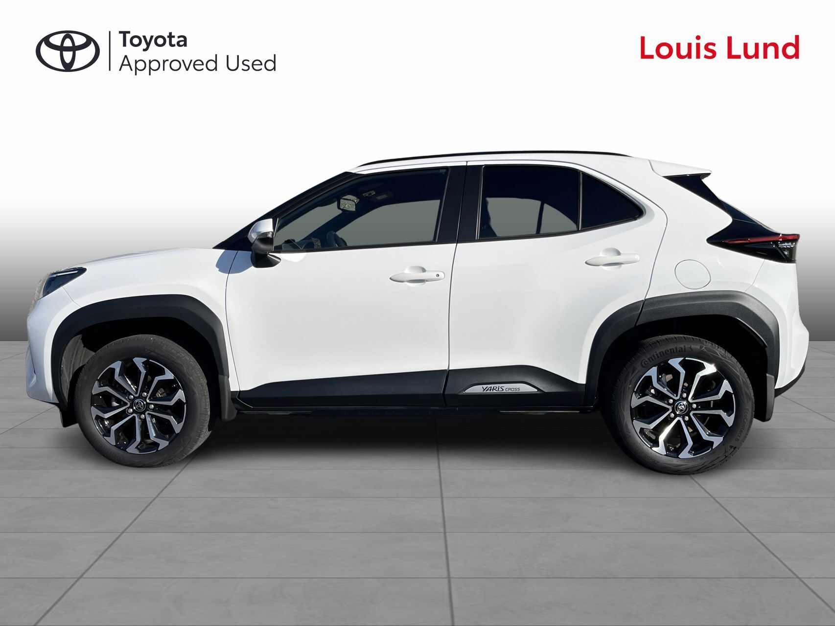 Hvid Toyota Yaris Cross fra 2024