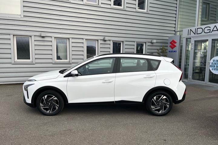 Hvid Hyundai Bayon fra 2022