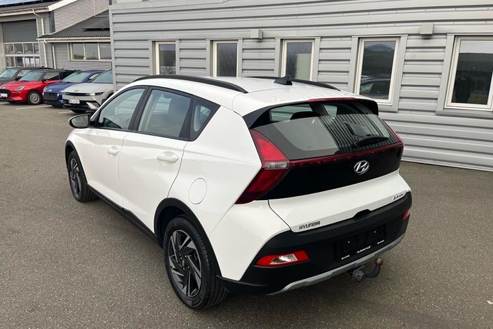 Hvid Hyundai Bayon fra 2022