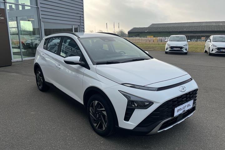 Hvid Hyundai Bayon fra 2022