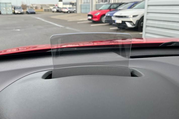 Rød Hyundai Kona fra 2020