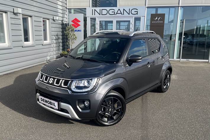 Grå Suzuki Ignis fra 2025 set udefra