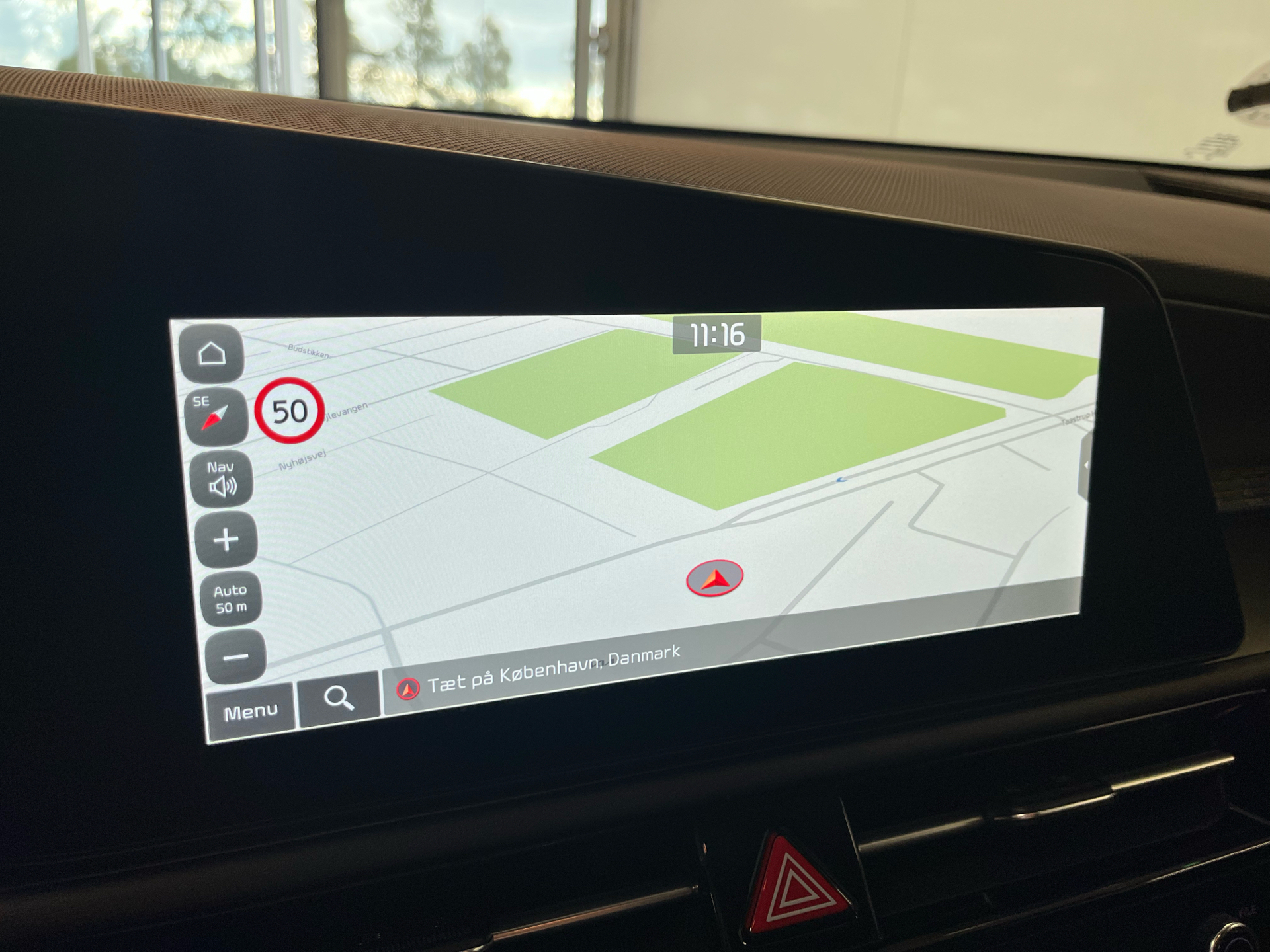 Blå Kia Niro EV fra 2025