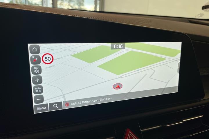 Blå Kia Niro EV fra 2025