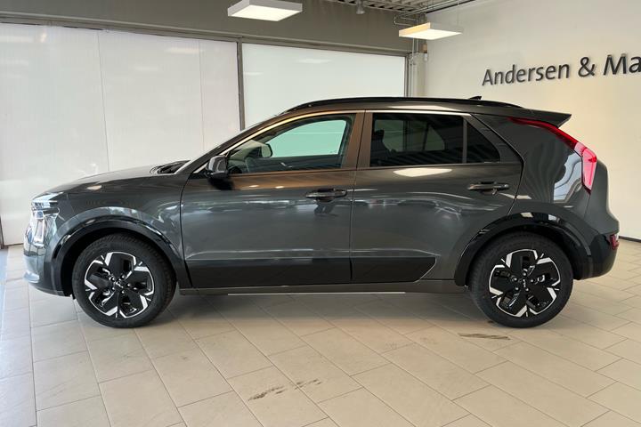 Grå Kia Niro EV fra 2025