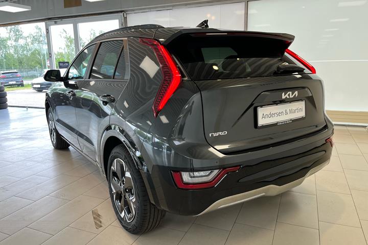 Grå Kia Niro EV fra 2025
