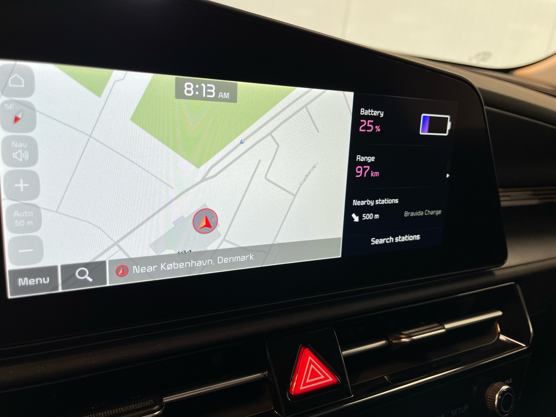 Grå Kia Niro EV fra 2025